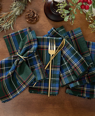 Elrene Tartan Stowe Holiday Collection - Macy's | Macy's