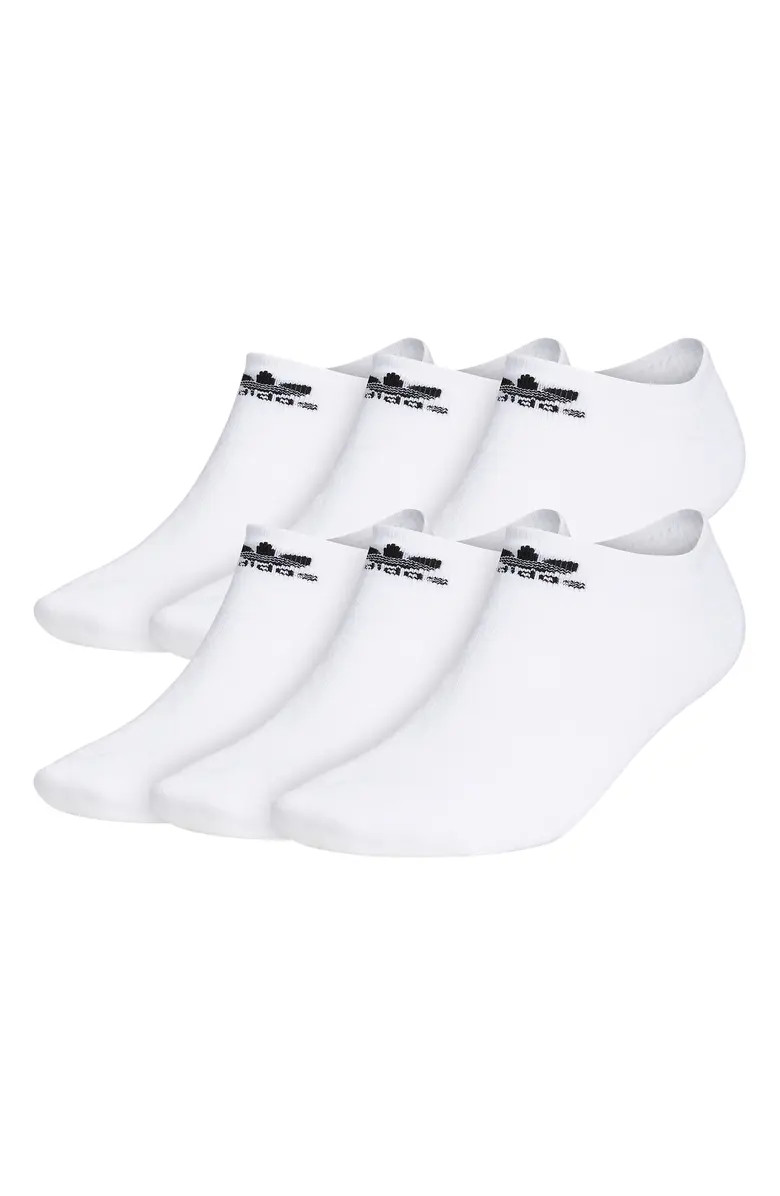 Trefoil 6-Pack No-Show Socks | Nordstrom