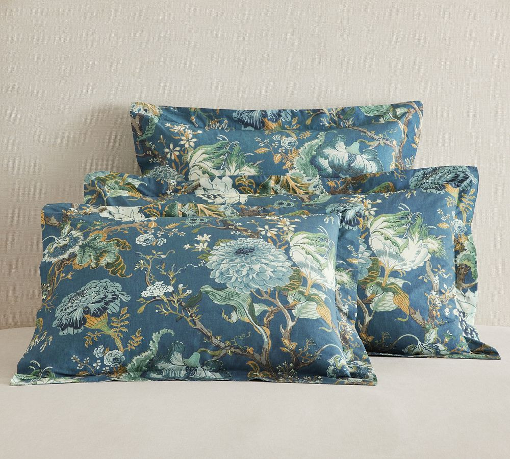 Dahlia Floral Duvet Cover & Shams | Pottery Barn (US)