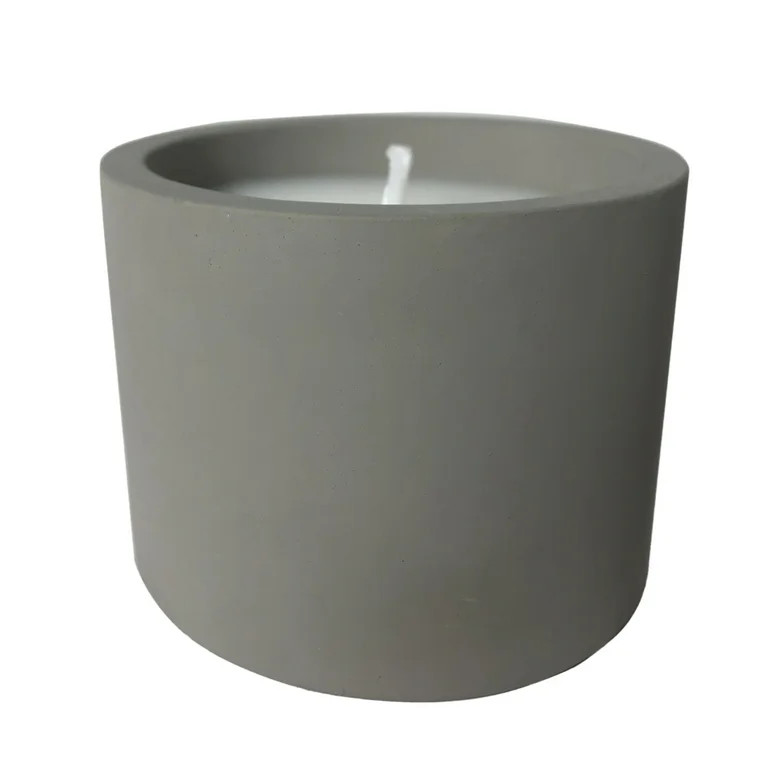 Better Homes & Gardens Citronella, Silk, and Jasmine 4.37oz Scented Candle, Gray - Walmart.com | Walmart (US)