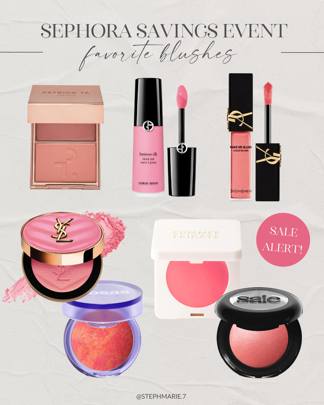 The Sephora Savings Event is HERE!! 💫 Use code SPRINGSALE to get up to 20% off these favorite blushes when you’re logged into your Sephora account!  

 #LTKOver40 #LTKSaleAlert #LTKBeauty