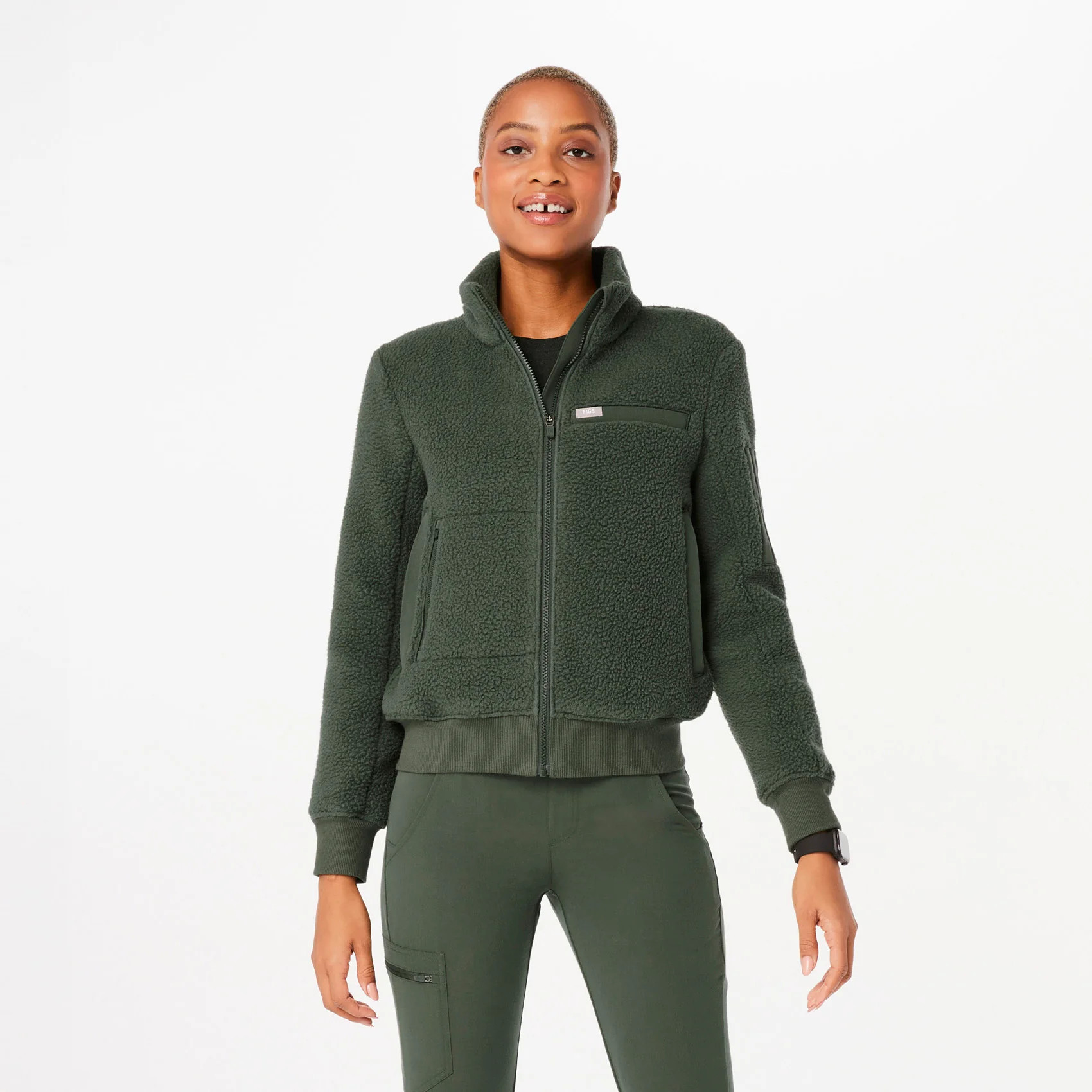On-Shift Sherpa Bomber Jacket™ | FIGS