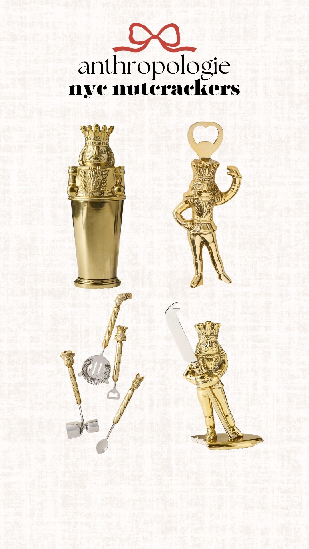 I love the new Anthropologie Nutcracker Collection for the Holidays

#LTKGiftGuide #LTKHoliday #LTKSeasonal