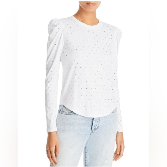 Generation love Josephine crystal embellished cotton shirt. | Poshmark