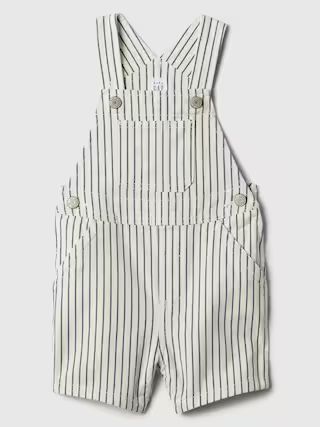 Baby Stripe Shortalls | Gap Factory
