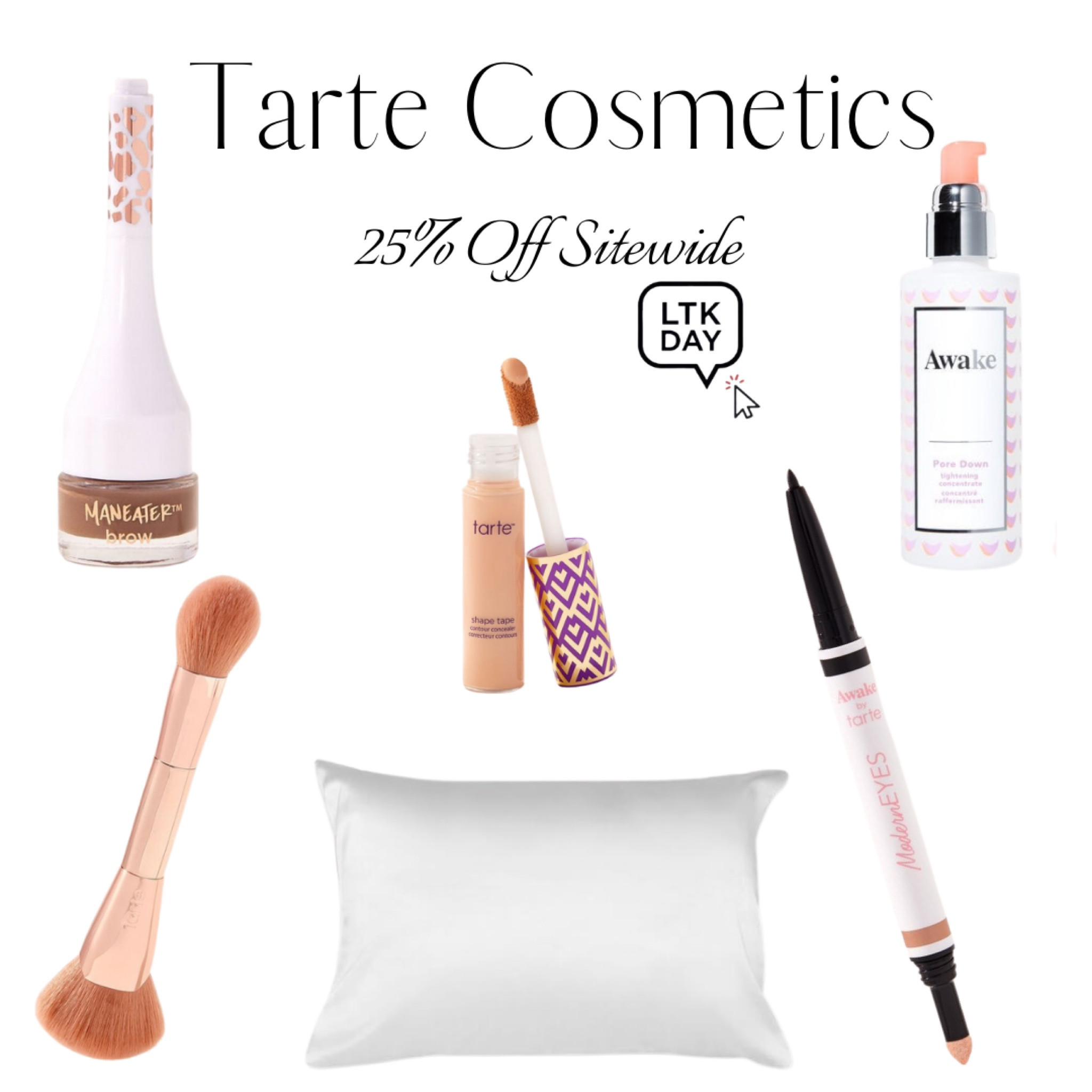Tarte cosmetics is one of go-to makeup brands, & I couldn’t be more excited that they are part of the #LTKDAY sale! 
*
*
From today until September 20th, get 25% off sitewide with the code TARTELTK25 - check out some of my favorites here, but be sure to check back daily for new arrivals! 
*
*


#LTKSeasonal #LTKSale #LTKunder50