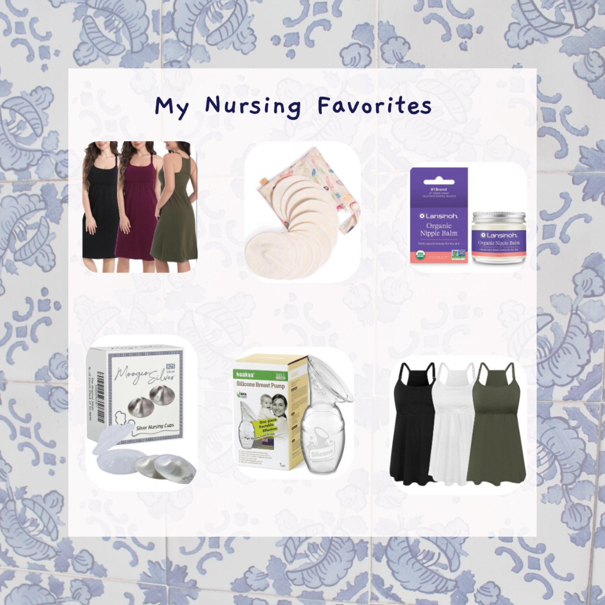 My nursing must haves! 🤱 

Breastfeeding | Newborn care | Baby 

#LTKBaby #LTKBump