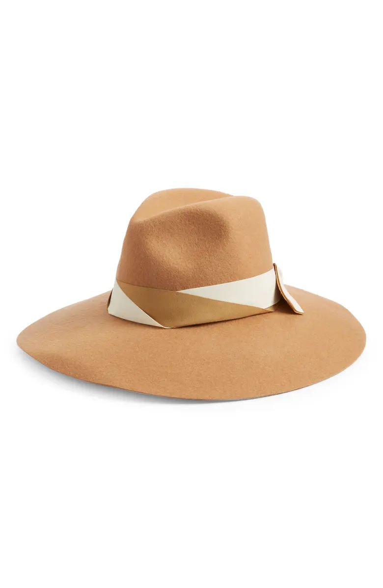 Nordstrom Two-Tone Wool Panama Hat | Nordstrom | Nordstrom