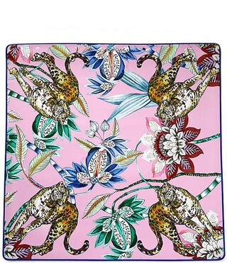 Mahjong Status Cats Pink Mat | Dillard's