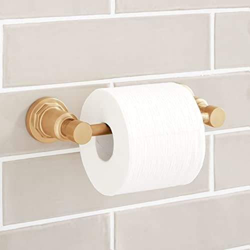 Signature Hardware 476969 Greyfield Wall Mounted Pivoting Toilet Paper Holder | Amazon (US)