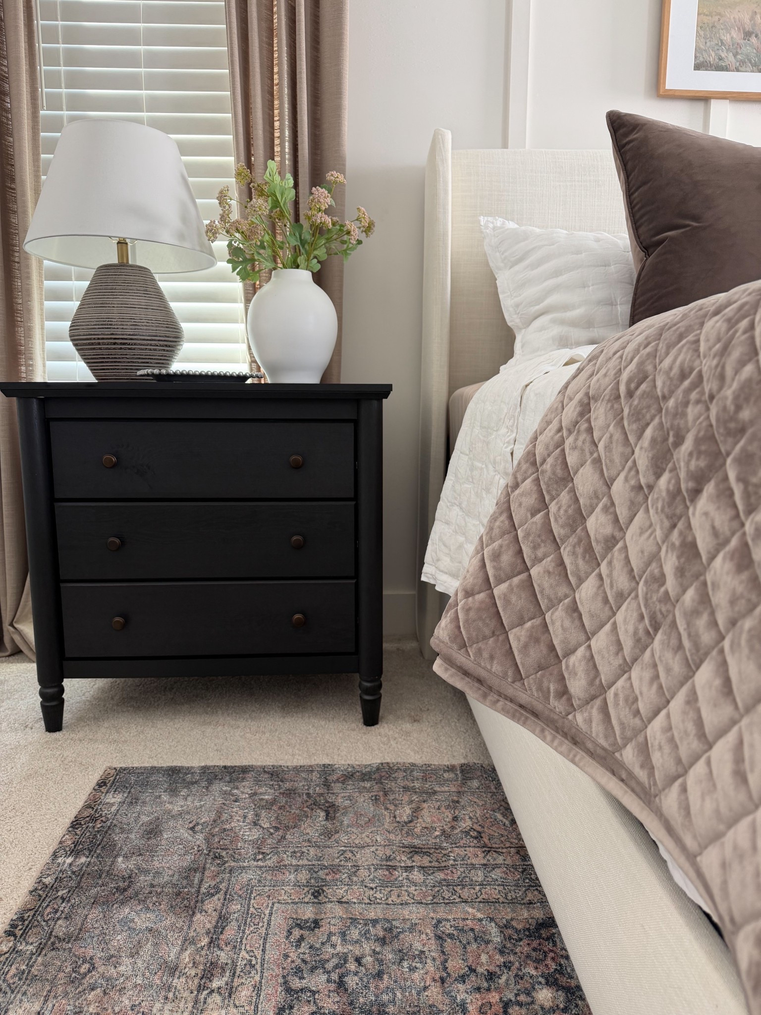 My Texas house nightstands, nightstands with charging station, black nightstand, 3 drawer dresser, 3 drawer nightstands, tall nightstands, modern classic nightstands 

#LTKHome
