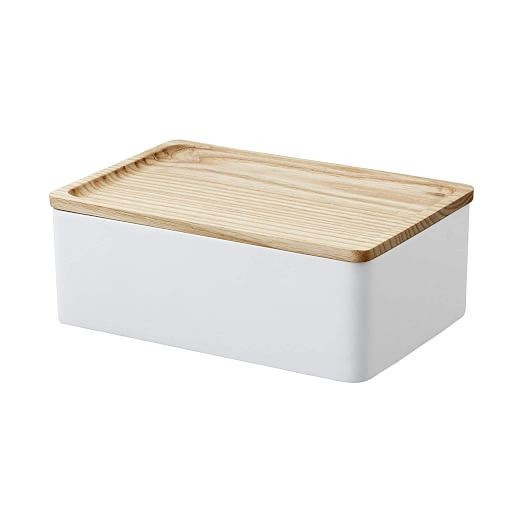 Accessory Boxes w/ Wooden Lid | West Elm (US)