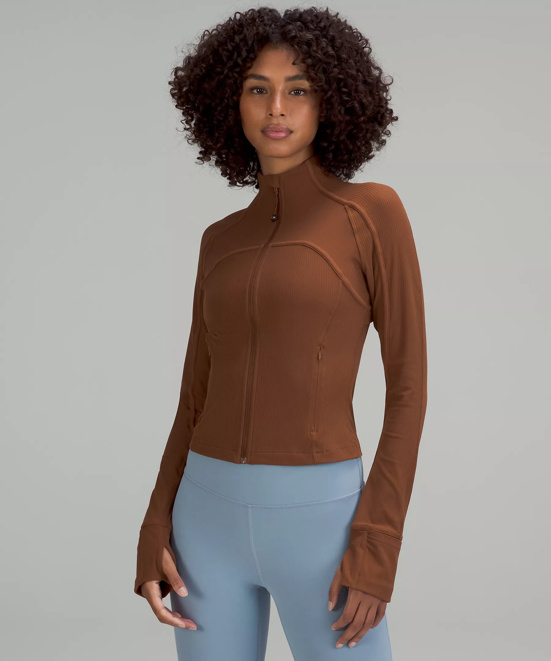 Ribbed Nulu Cropped Define Jacket | Lululemon (US)