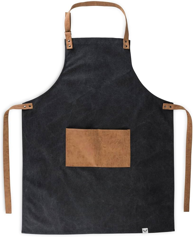 Foster & Rye Grilling Aprons for Men with Pocket, Canvas Cooking Aprons for Men with Adjustable S... | Amazon (US)