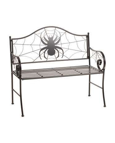 42x37 Metal Outdoor Safe Spider Foldable Bench | Marshalls
