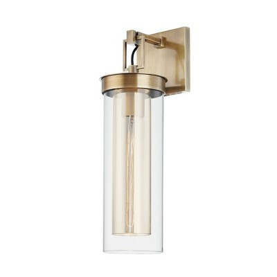 Troy Lighting Pira 1 - Light Sconce in  Patina Brass | Target