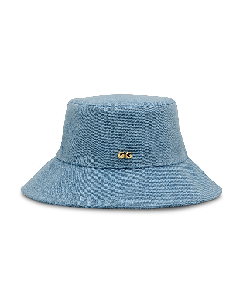 Cult Gaia Maddie Blue Denim Bucket Hat | Bloomingdale's (US)