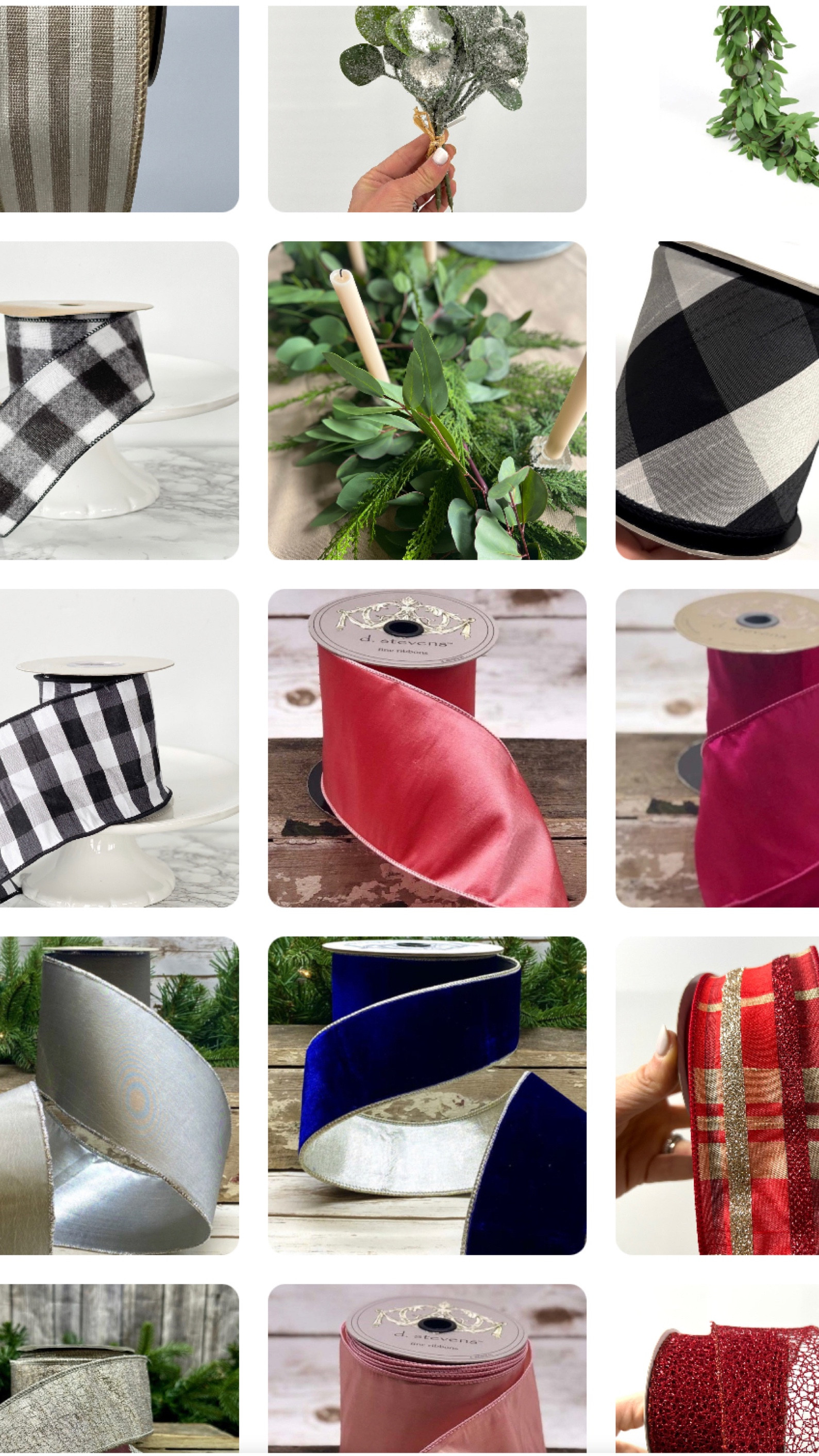 Beautiful Christmas Ribbon Finds! 

#LTKHoliday #LTKSeasonal #LTKhome