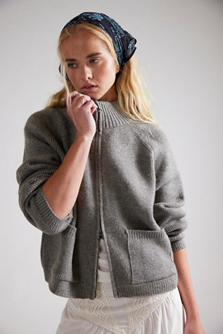 We The Free On It Zip-Up Cardigan | Free People (Global - UK&FR Excluded)