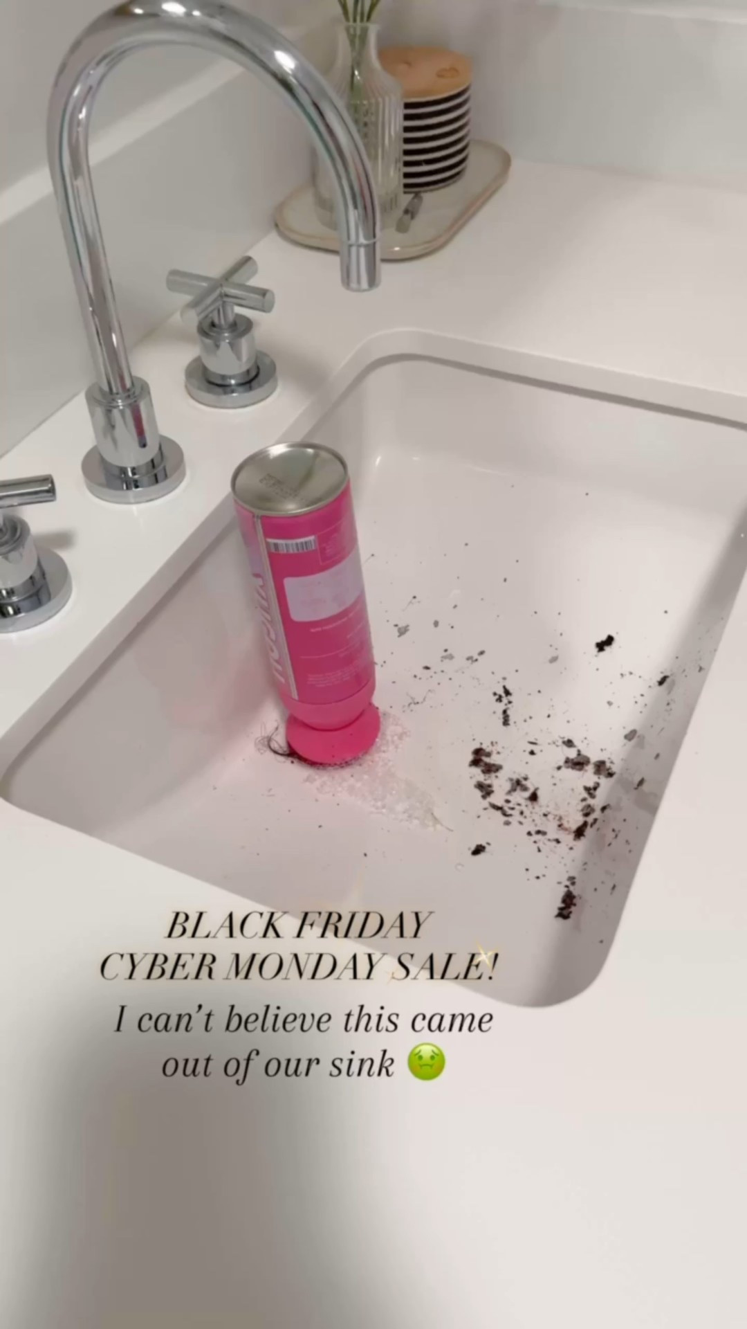 The sink always gets clogged and I'm so amazed this Cleaner worked so well! Can't believe all the junk that came out. On sale for Black Friday cyber Monday!

#LTKCyberWeek #LTKSaleAlert #LTKFindsUnder50