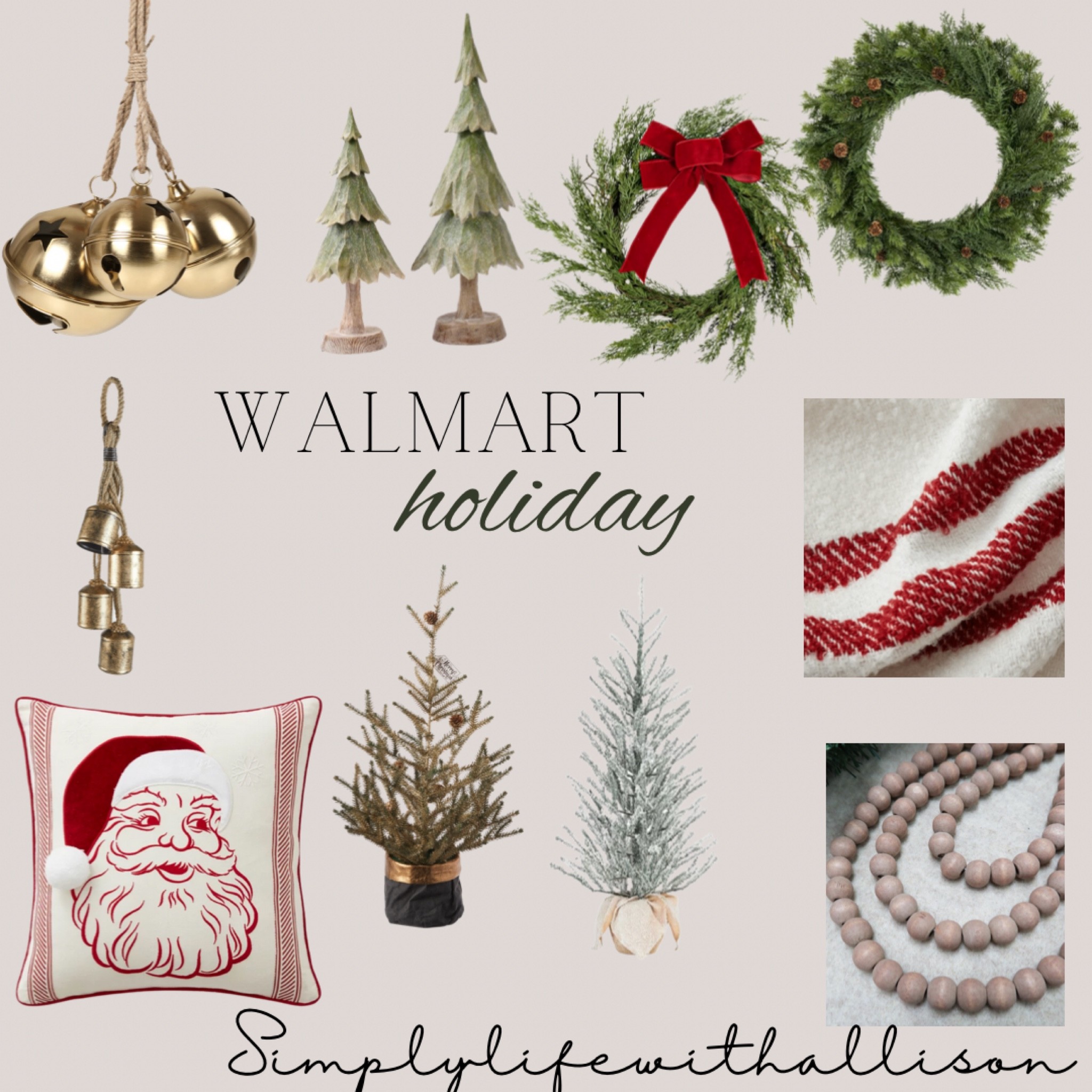Walmart Christmas decor 

#LTKSeasonal #LTKHoliday #LTKhome