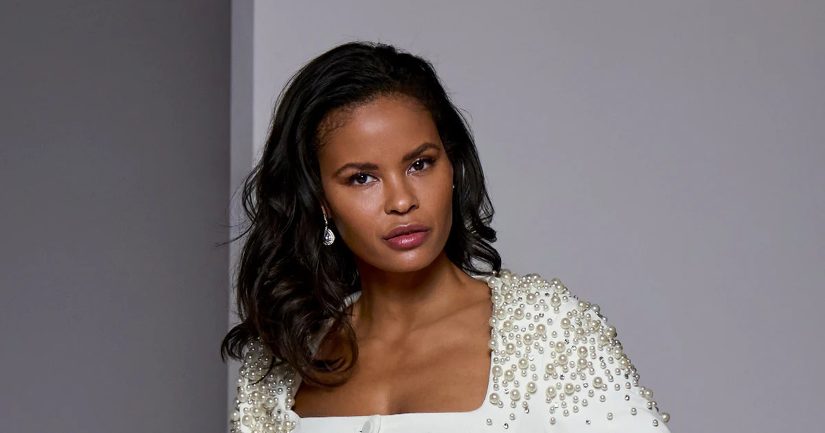 Pearl Embellished Ponte Jacket - Off White | Boston Proper | Boston Proper