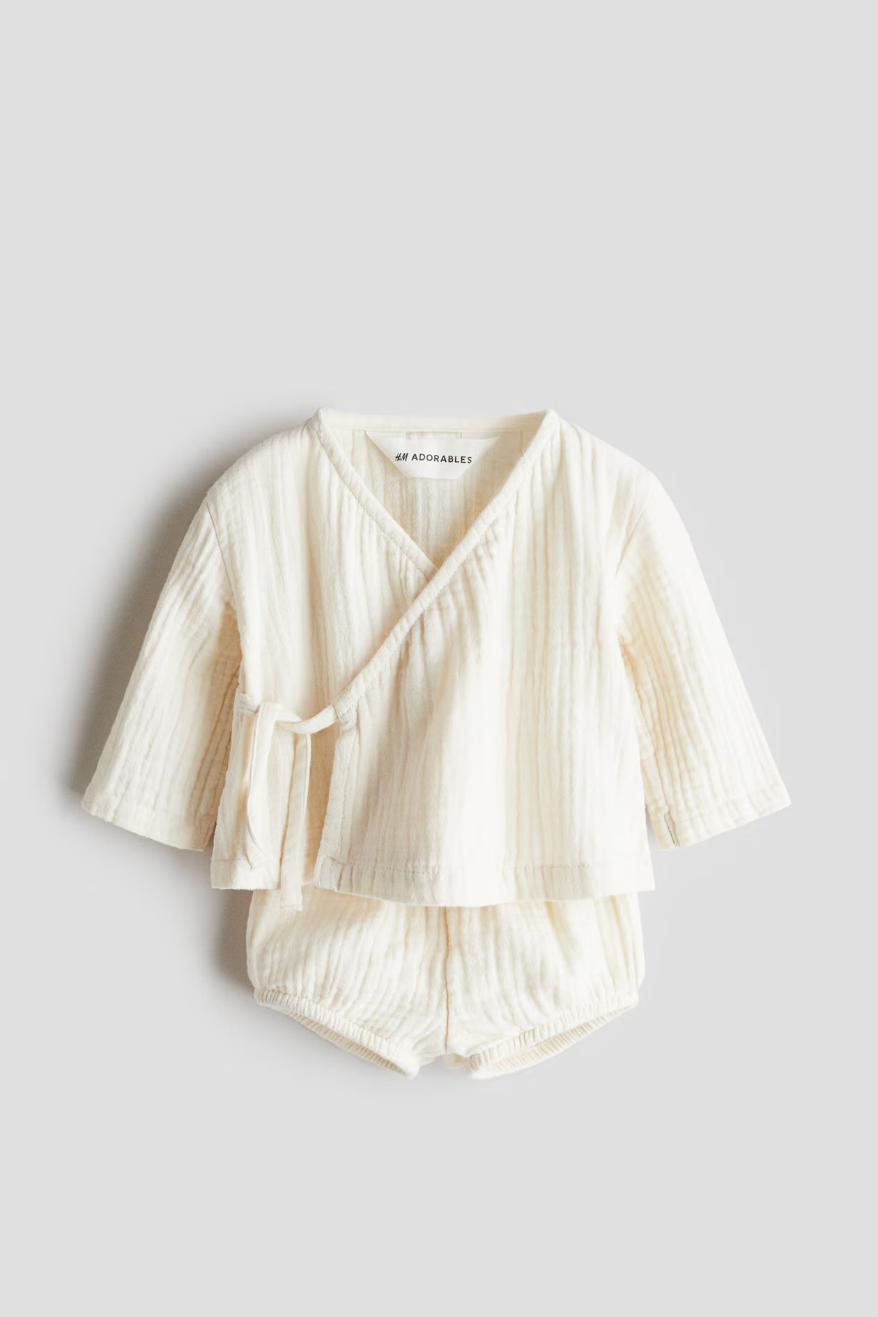 2-Piece Cotton Muslin Set | H&M (US + CA)