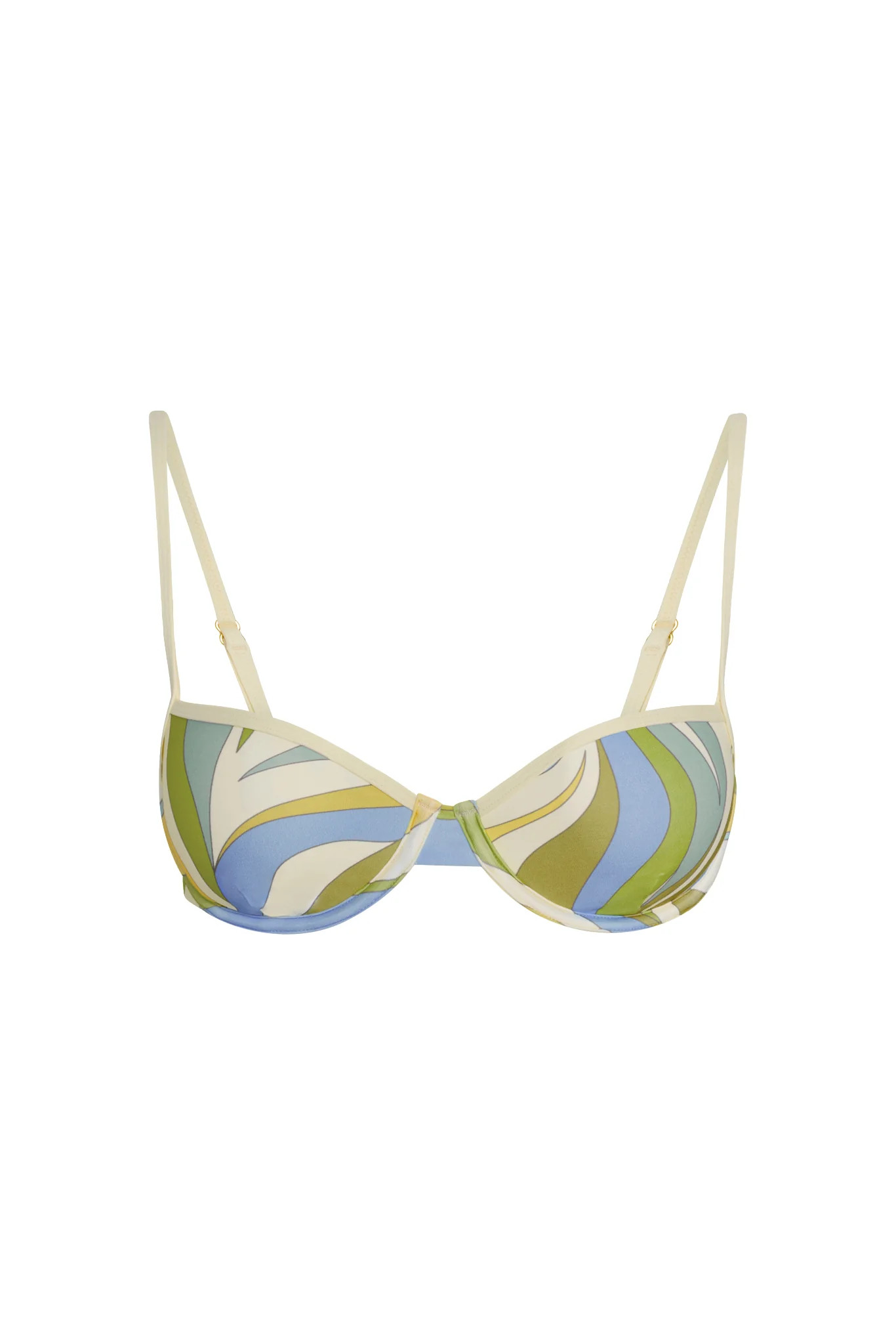 Capri Top - Costa Rei Apple/Ivory | Monday Swimwear