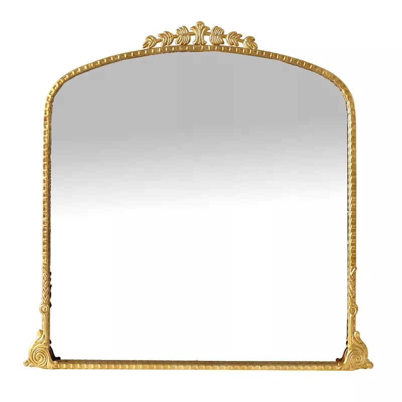 EGHOME Antiqued Gold Ornate Mirror … curated on LTK