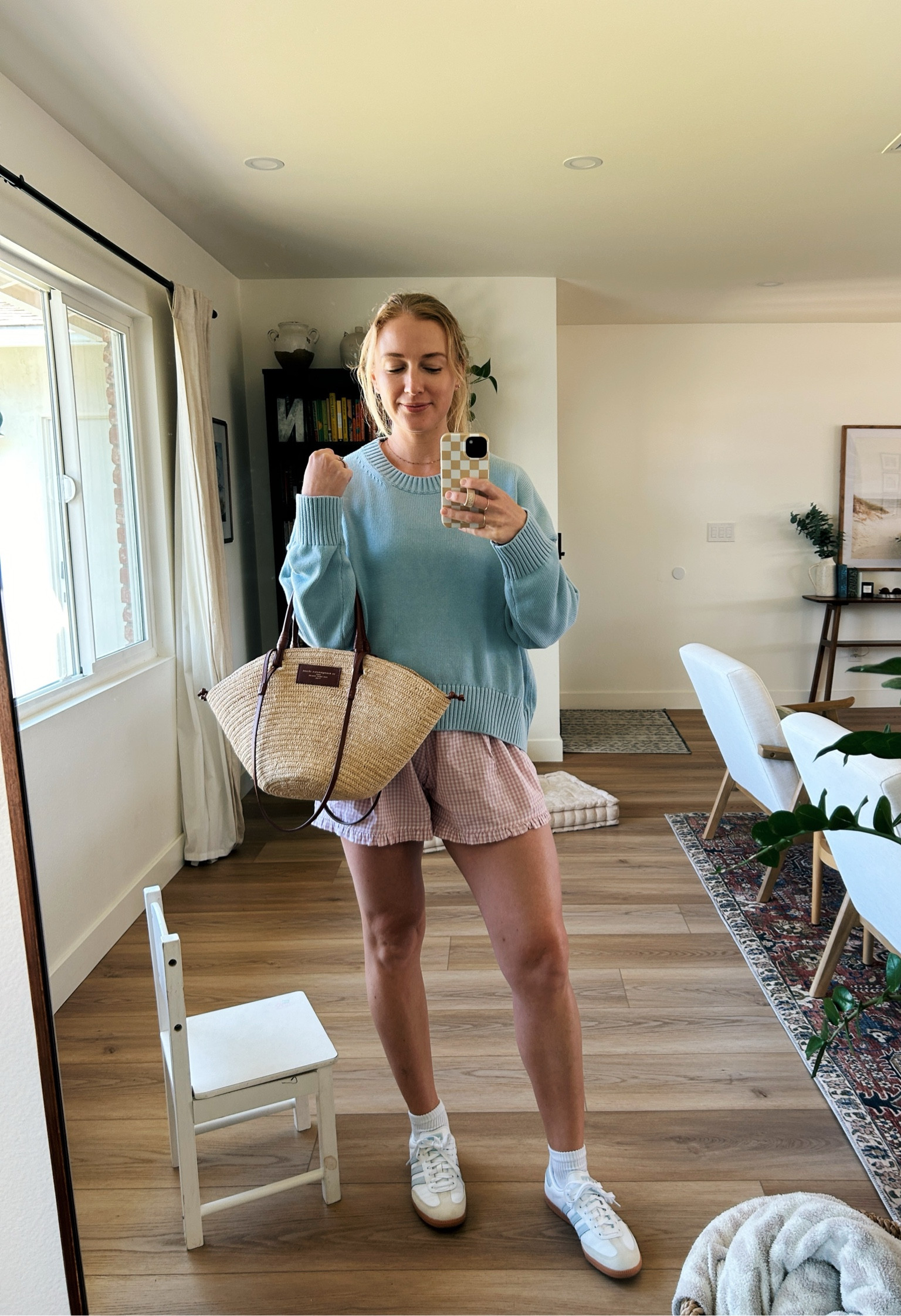 These Sonderhaus boxer shorts are SO fun and I am loving this easy cotton sweater from Quince. It’s the perfect weight for foggy spring morning and goes with everything. 

#LTKfindsunder50 #LTKstyletip #LTKtravel