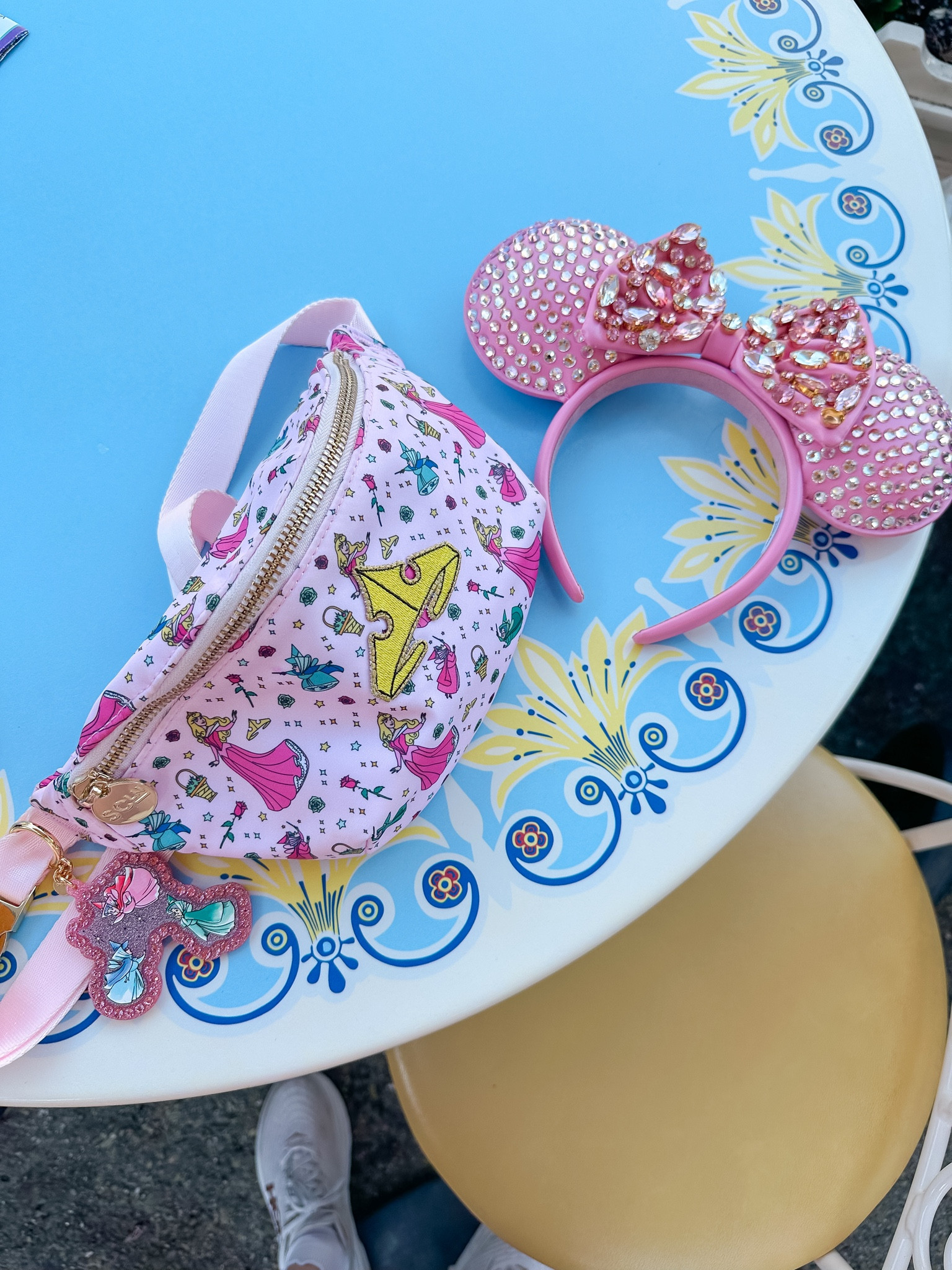 My Minnie ears are 25% off! I got so many compliments on these gorgeous rhinestone Minnie Mouse ears at Disney. Perfect for Disney trips! 