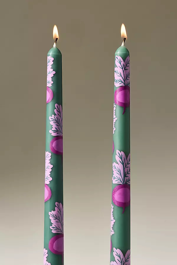 Farmstand Tapers, Set of 2 | Anthropologie (US)