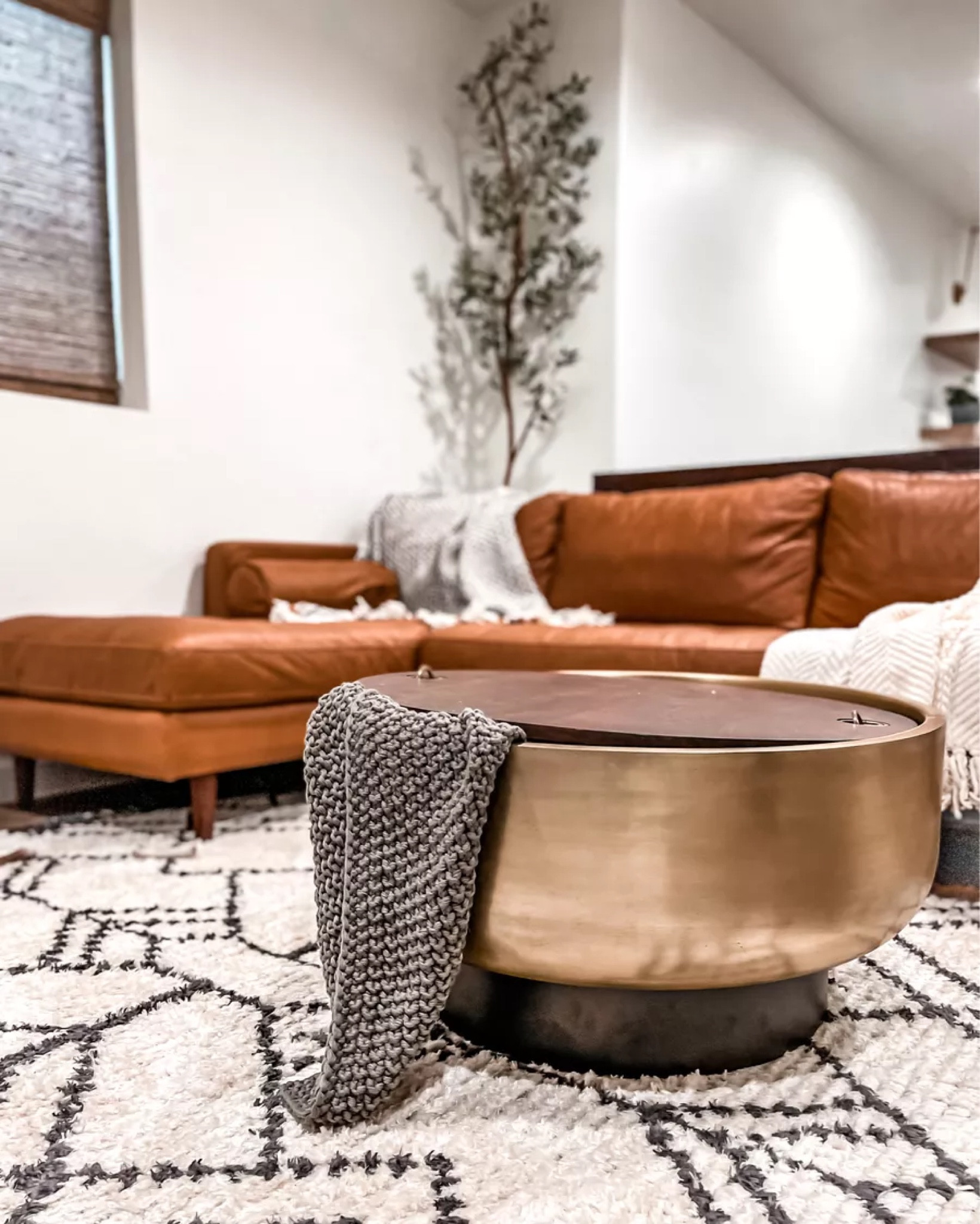 Basement remodel, tv room storage drum coffee table, camel leather couch, area rug, throw blankets, console table, bar stools, olive tree

#LTKfamily #LTKsalealert #LTKhome

#LTKfamily #LTKhome #LTKsalealert