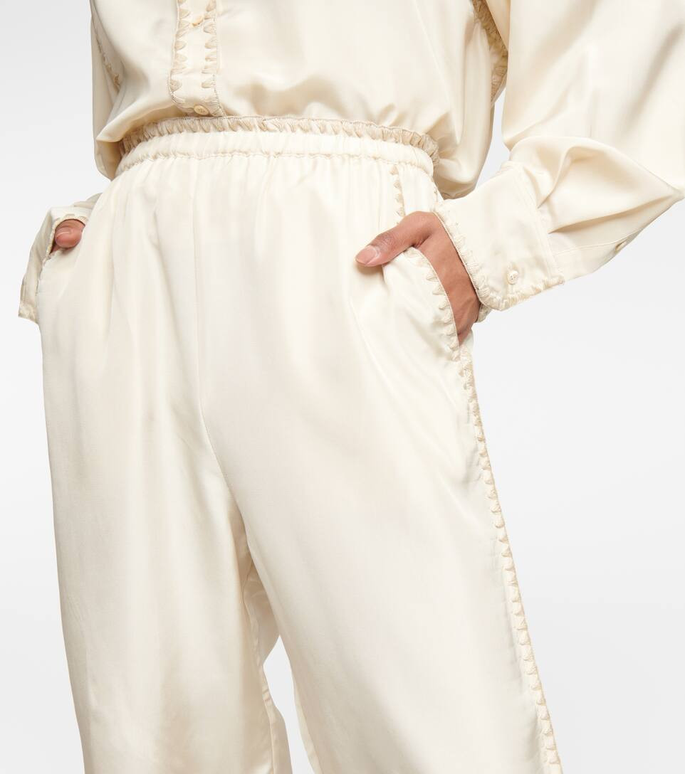 Wide-leg silk pants | Mytheresa (INTL)