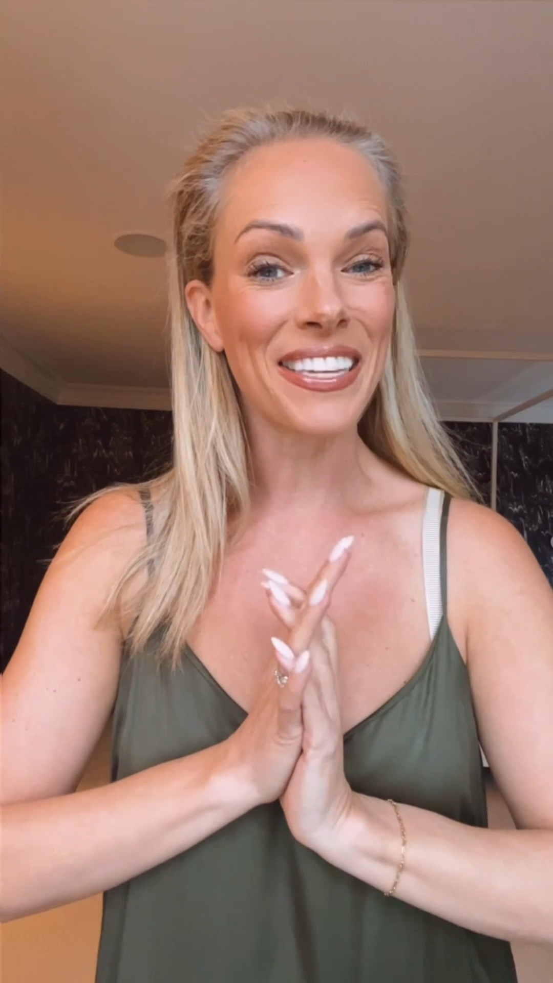 Thanksgiving outfit option 🦃. My goal for a Thanksgiving look is to feel like I’m wearing pajamas but look cute 😅 also use code CASSIESAVE30 for 30% off on the cream knit! #thanksgivingoutfit 

#LTKHoliday #LTKFindsUnder50 #LTKWatchNow