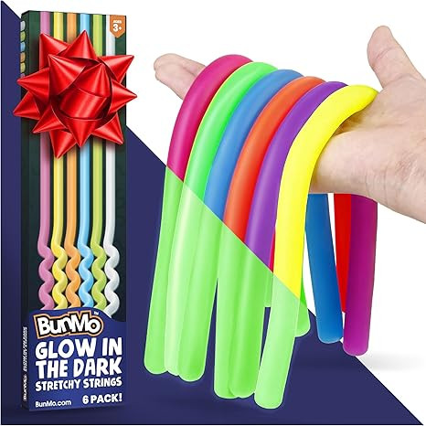 BUNMO Stocking Stuffers for Kids - Stretchy Sensory Strings - Sensory Toys for Kids - Stocking St... | Amazon (US)