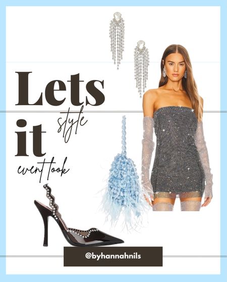 revolve is everything for these items 🫶🏻 i’m obsessed might need something for new years! I dresses ∙ glitter dress ∙ fun bags ∙ event heels ∙ event looks ∙ glitter earrings 

#LTKHoliday #LTKSeasonal #LTKstyletip