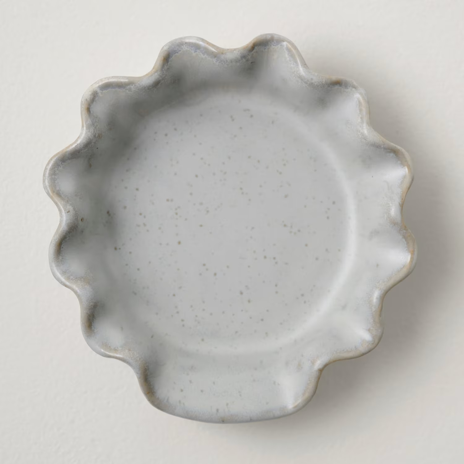 French Grey Ruffle Spoon Rest | Magnolia