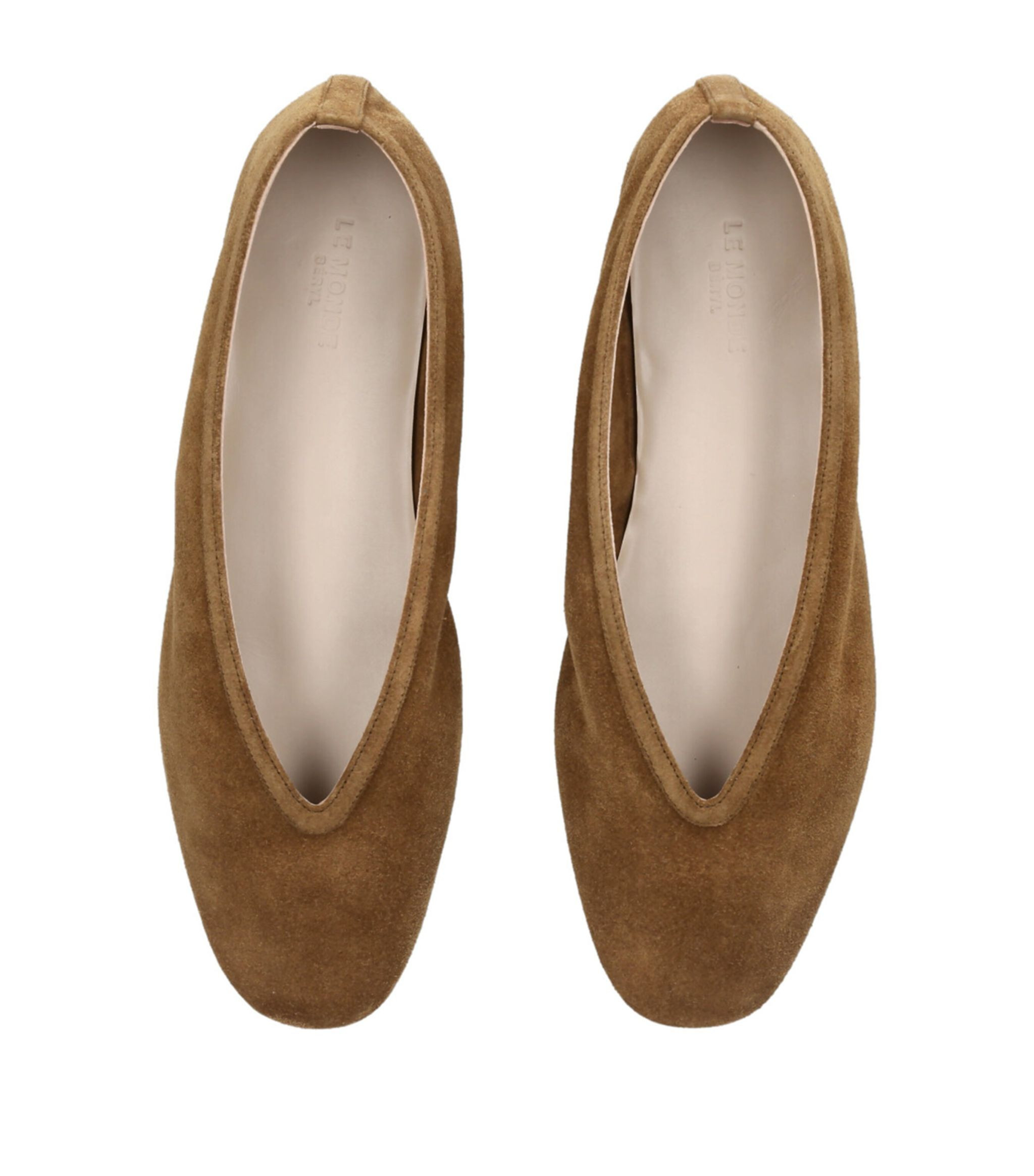 Suede Luna Ballet Flats | Harrods