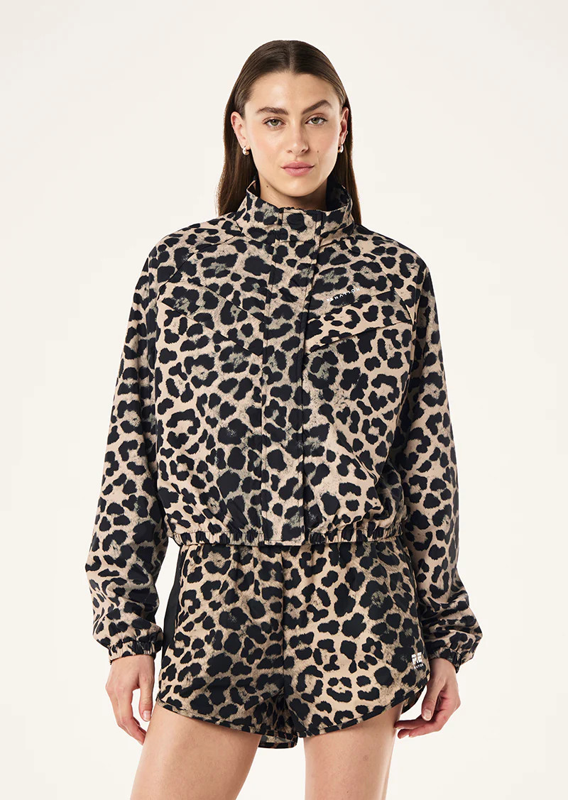 SHIELD JACKET IN LEOPARD | P.E Nation AU