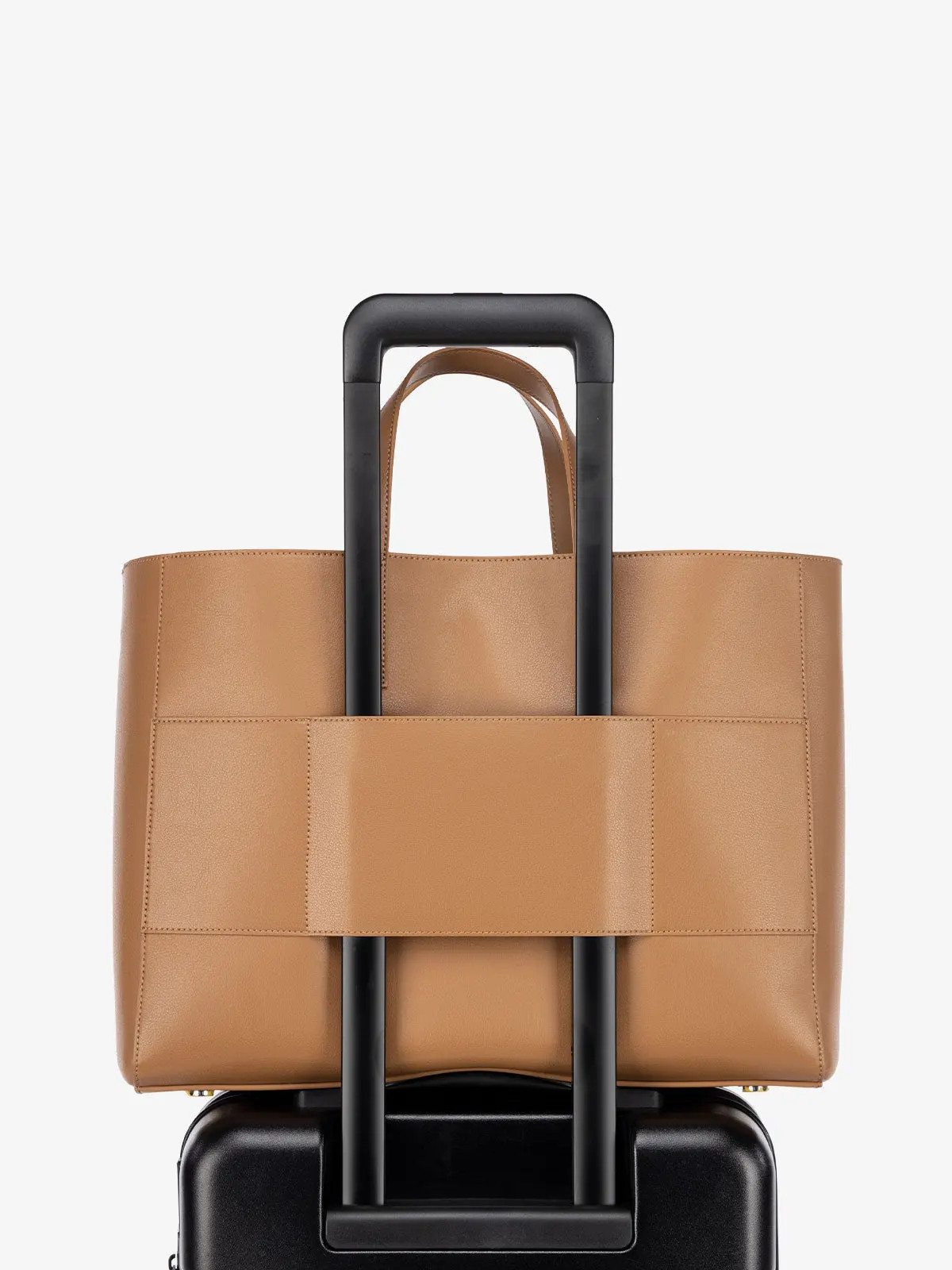 Haven Laptop Tote Bag in Toffee | CALPAK