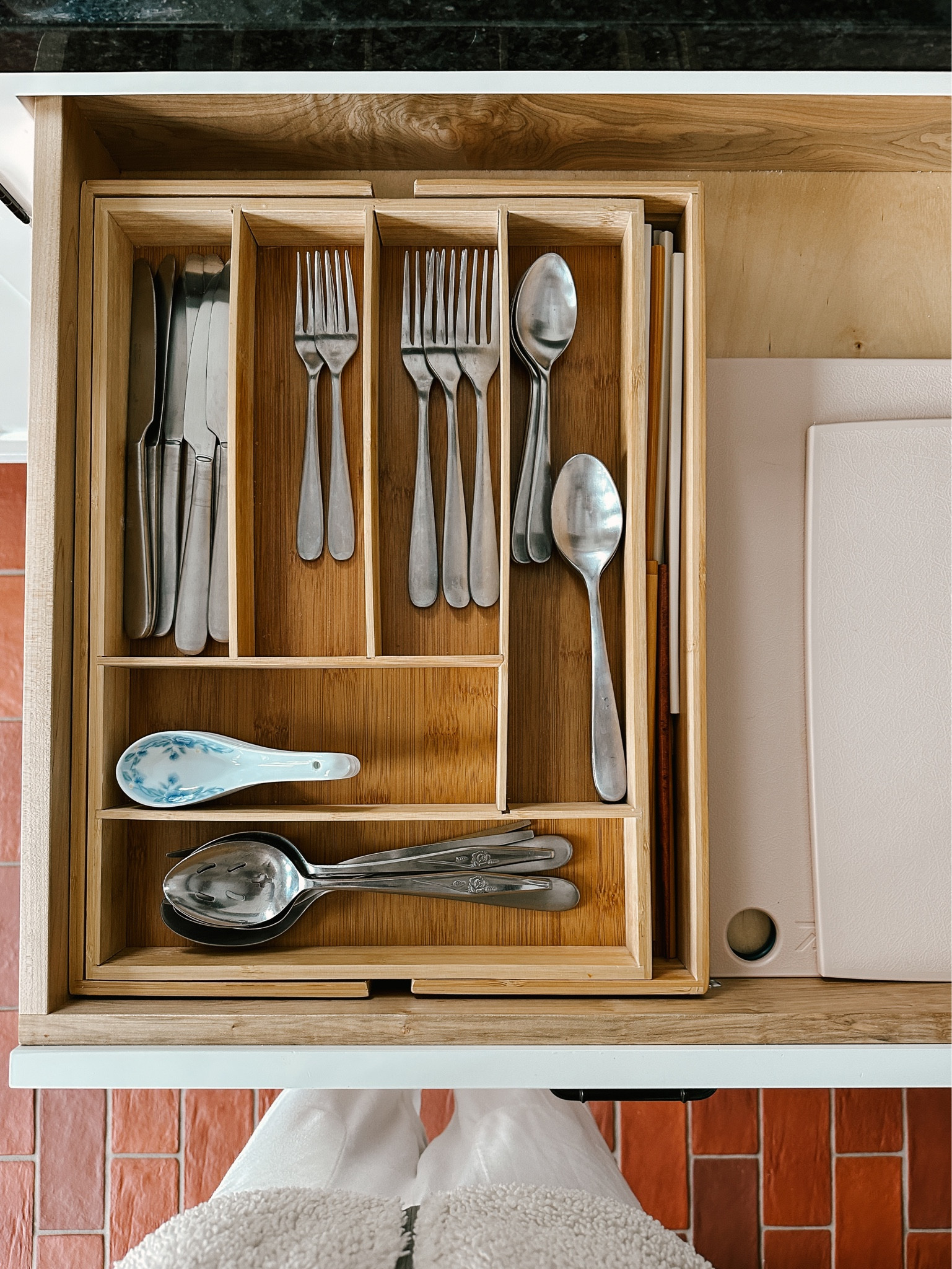 my expandable bamboo wood organizer is on sale. my favorite cutting boards. 

#LTKhome #LTKsalealert