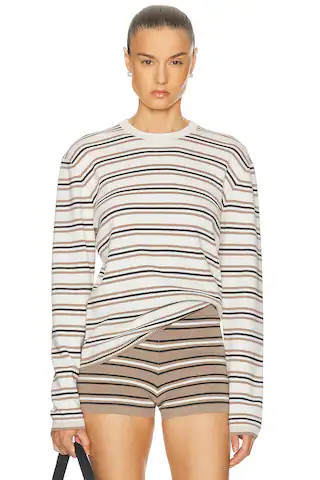 Cydnee Striped Oversized Sweater | FWRD 