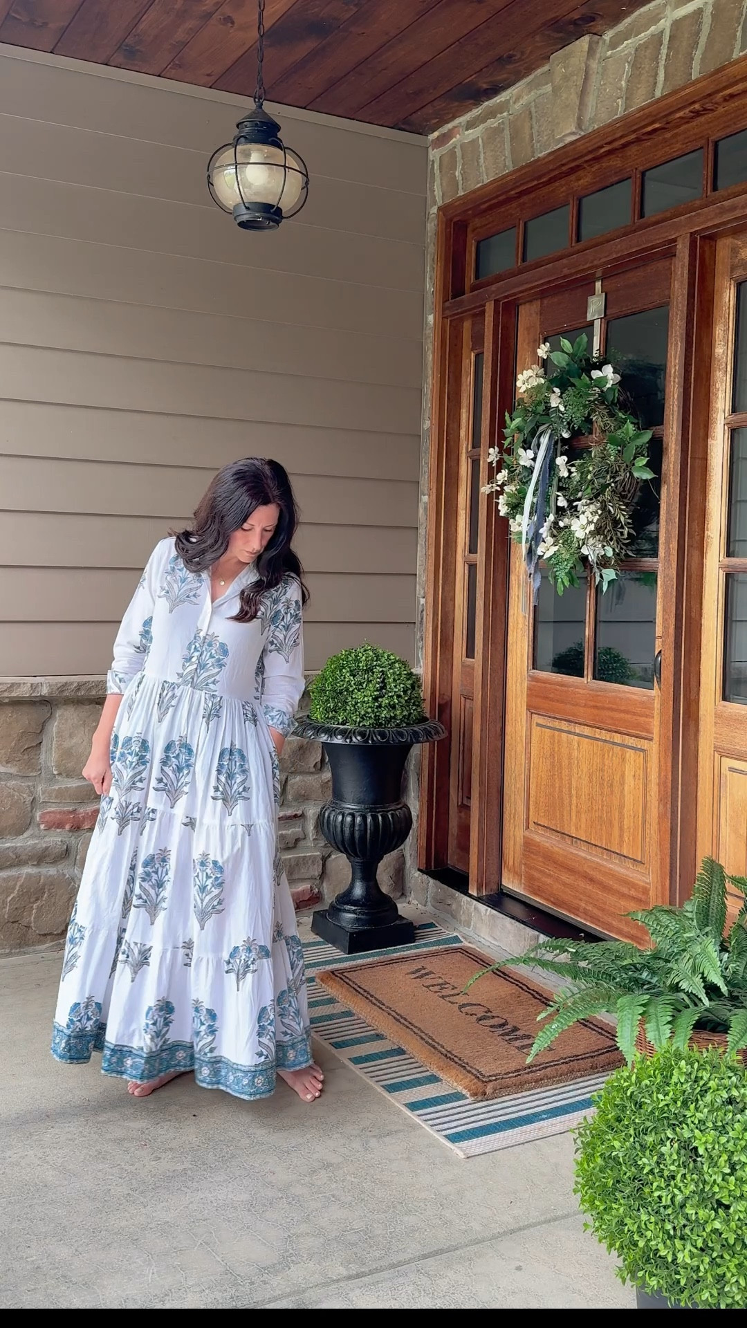 Floral block print coastal inspired dresses from The Coastal Crane 

#LTKOver40 #LTKSeasonal #LTKHome