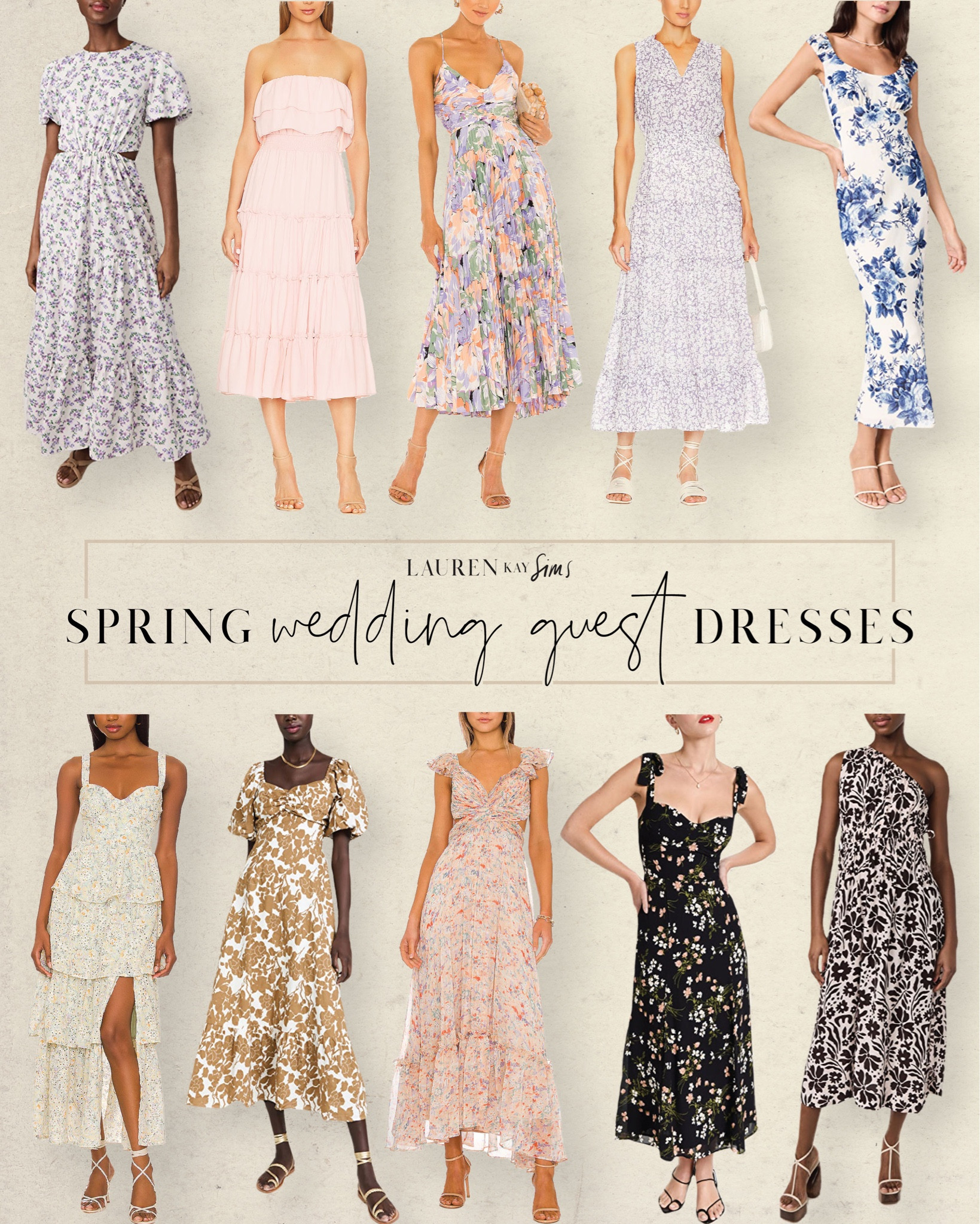 spring wedding guest dresses 🌸

#LTKSeasonal #LTKwedding #LTKstyletip