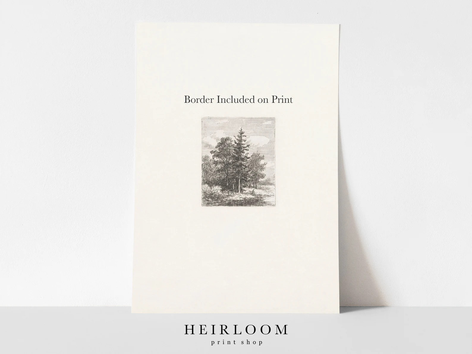 Vintage Etching Print Set | Dutch Art | MAILED ART PRINTS | Forest Etchings | Etsy (US)
