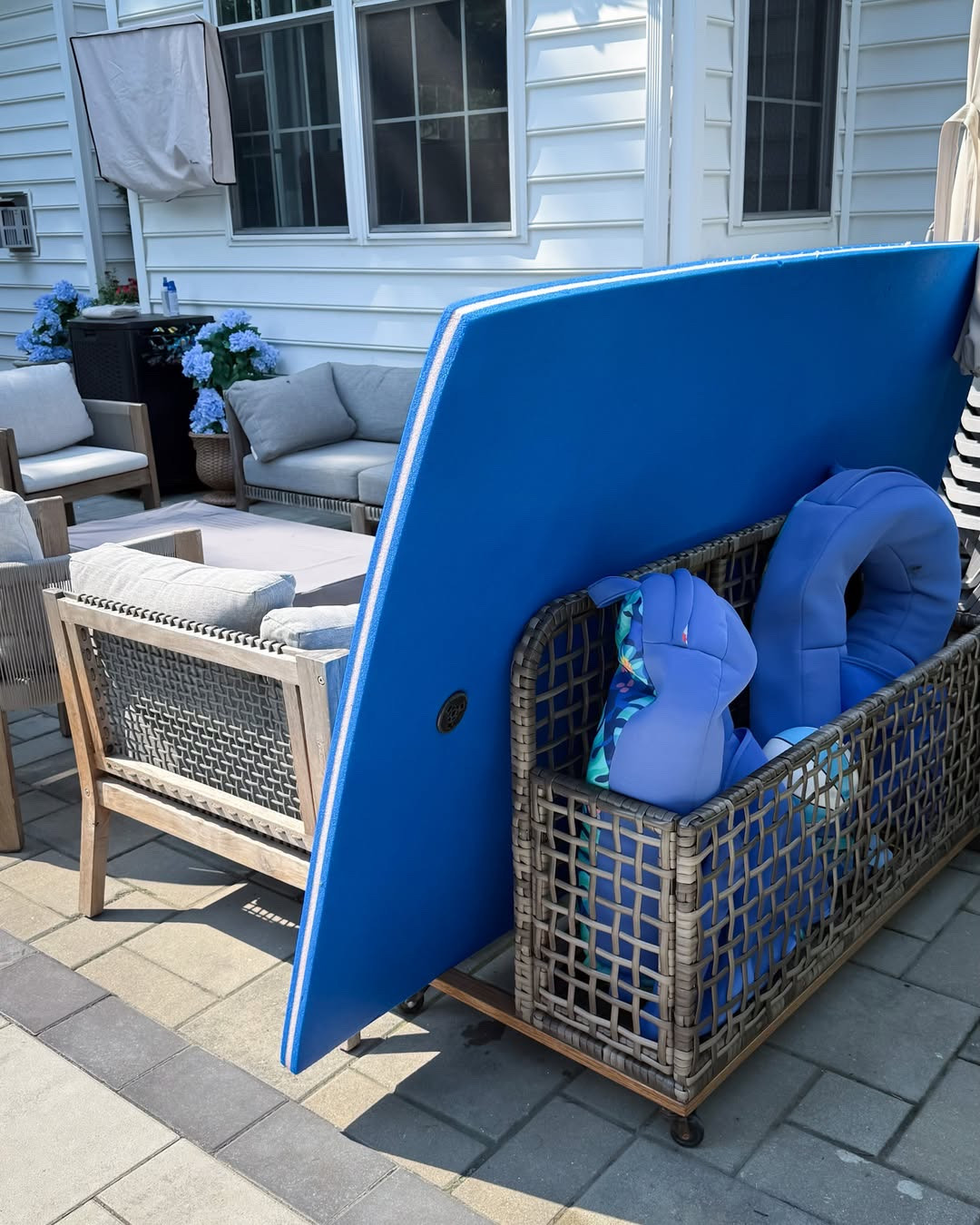 Pool storage rack

Pool floats
Insulated tumblers
Waterproof speaker
Quick-dry towels
Poolside drink holder
Waterproof phone pouch
Sunscreen essentials
Outdoor cooler bag
Poolside lounge chair

#LTKSeasonal #LTKHome #LTKSaleAlert