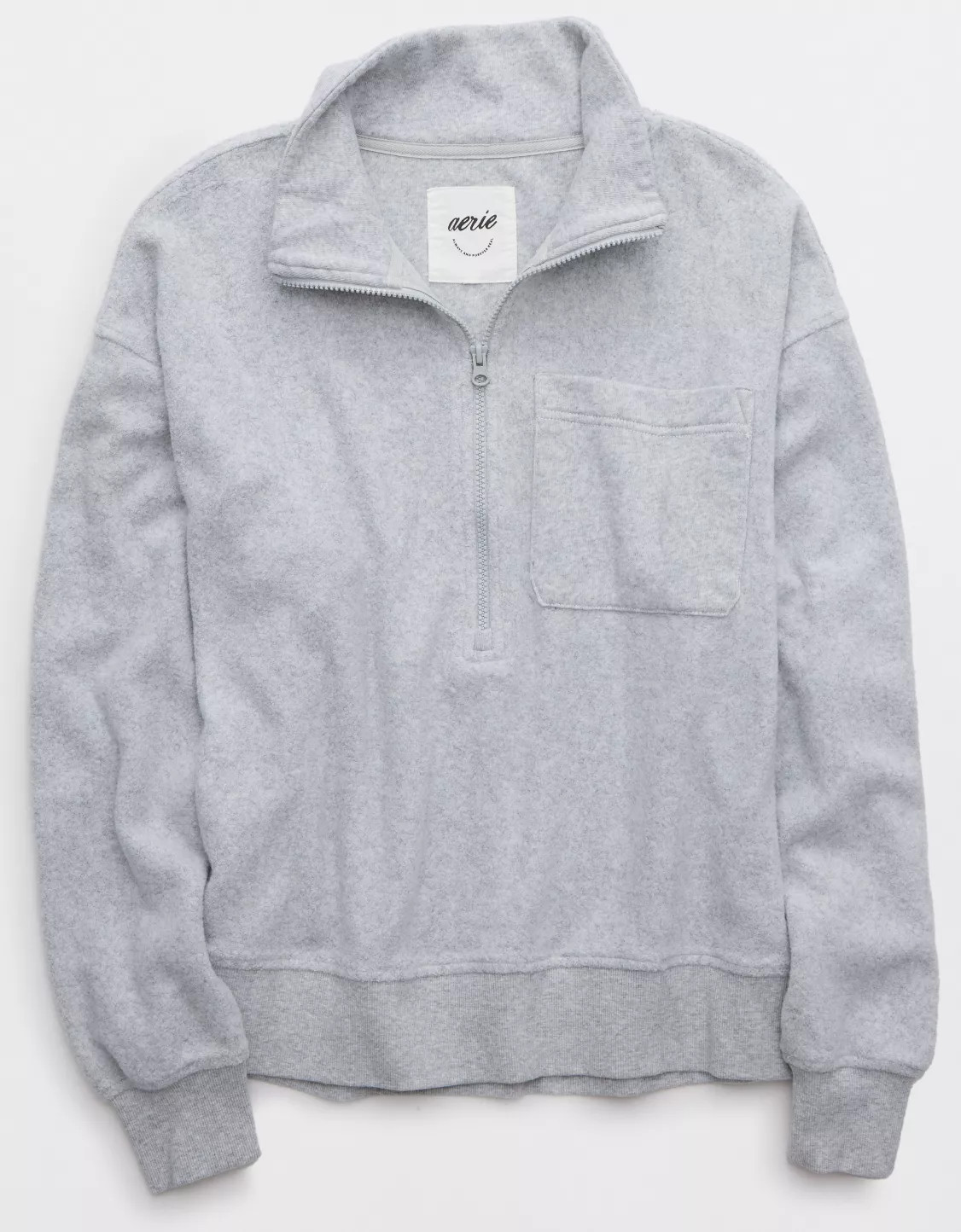 Aerie Softest Quarter Zip Sweatshirt | Aerie
