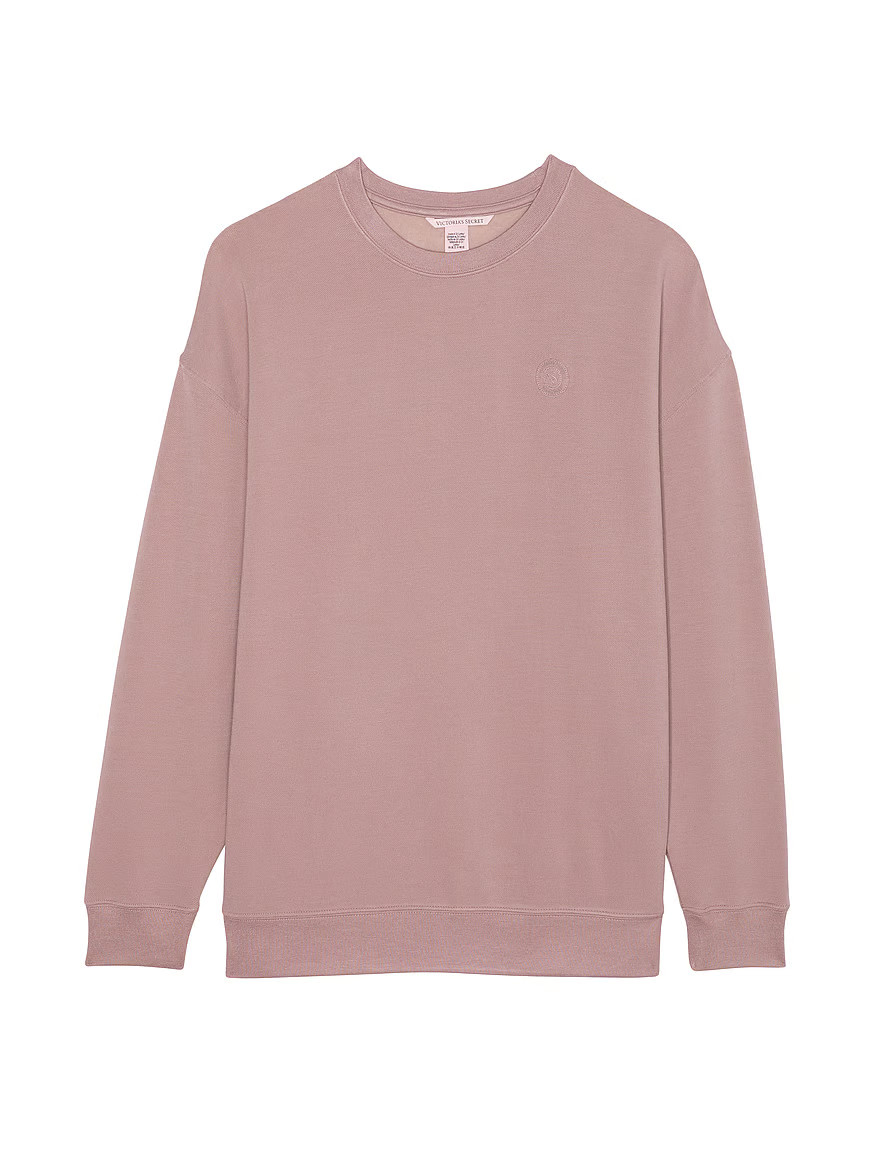 Buy Brushed Modal Fleece Crewneck - Order Hoodies & Sweatshirts online 1125431500 - Victoria's Se... | Victoria's Secret (US / CA )