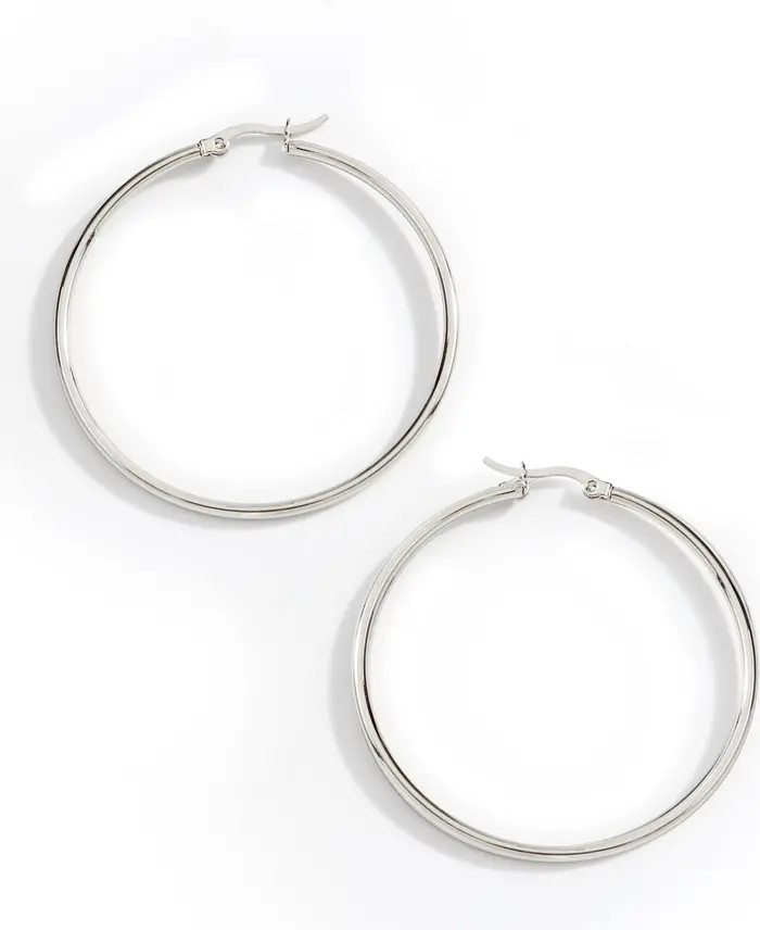 Lynette Large Hoop Earrings | Nordstrom